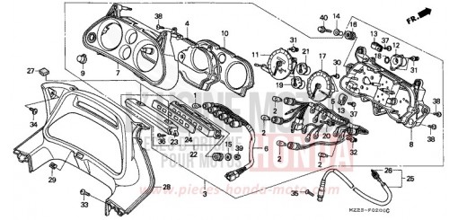 COMPTEUR CBR1000FR de 1994